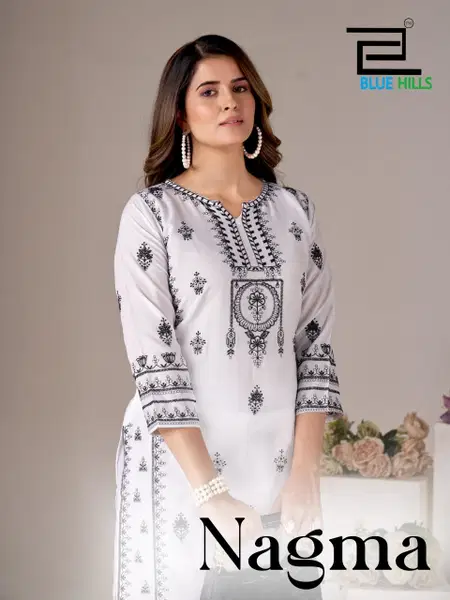 Nagma By Blue Hills Rayon Best Kurti With Bottom Wholesale Shop In Surat
